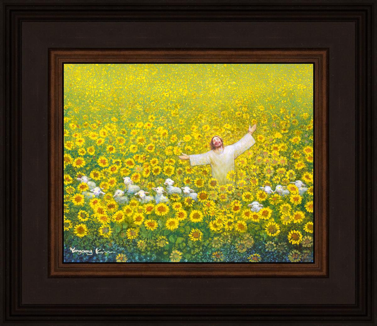 Be Glad and Rejoice by Yongsung Kim jesus christ arms spread out ...