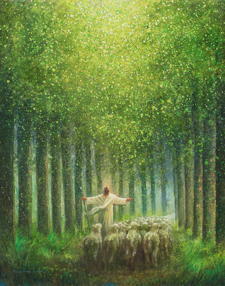 Bright As Day Original Artwork by Yongsung Kim featuring Jesus Christ ...
