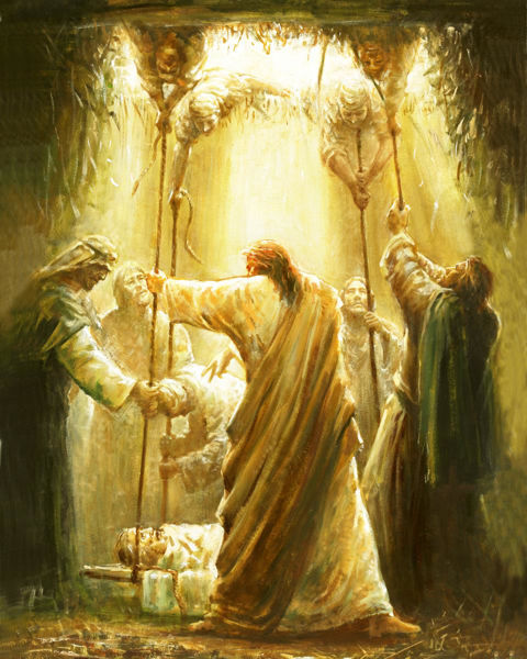 Jesus Heals A Paralyzed Man