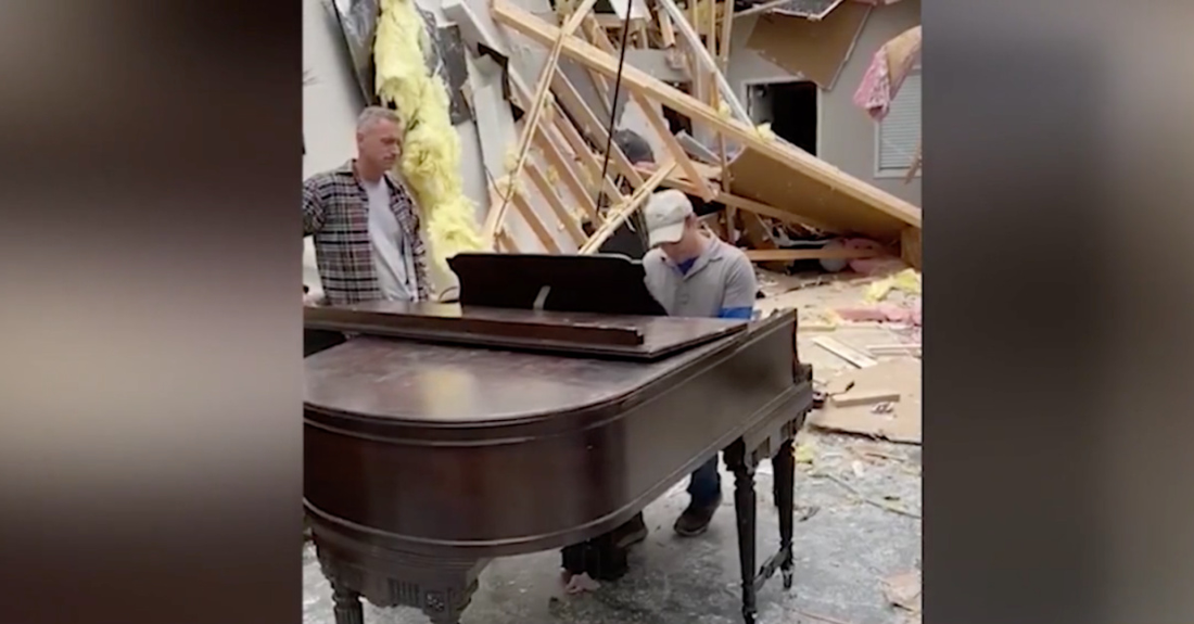 Two Church Pianos Bring Hope and Comfort in Tornado Aftermath