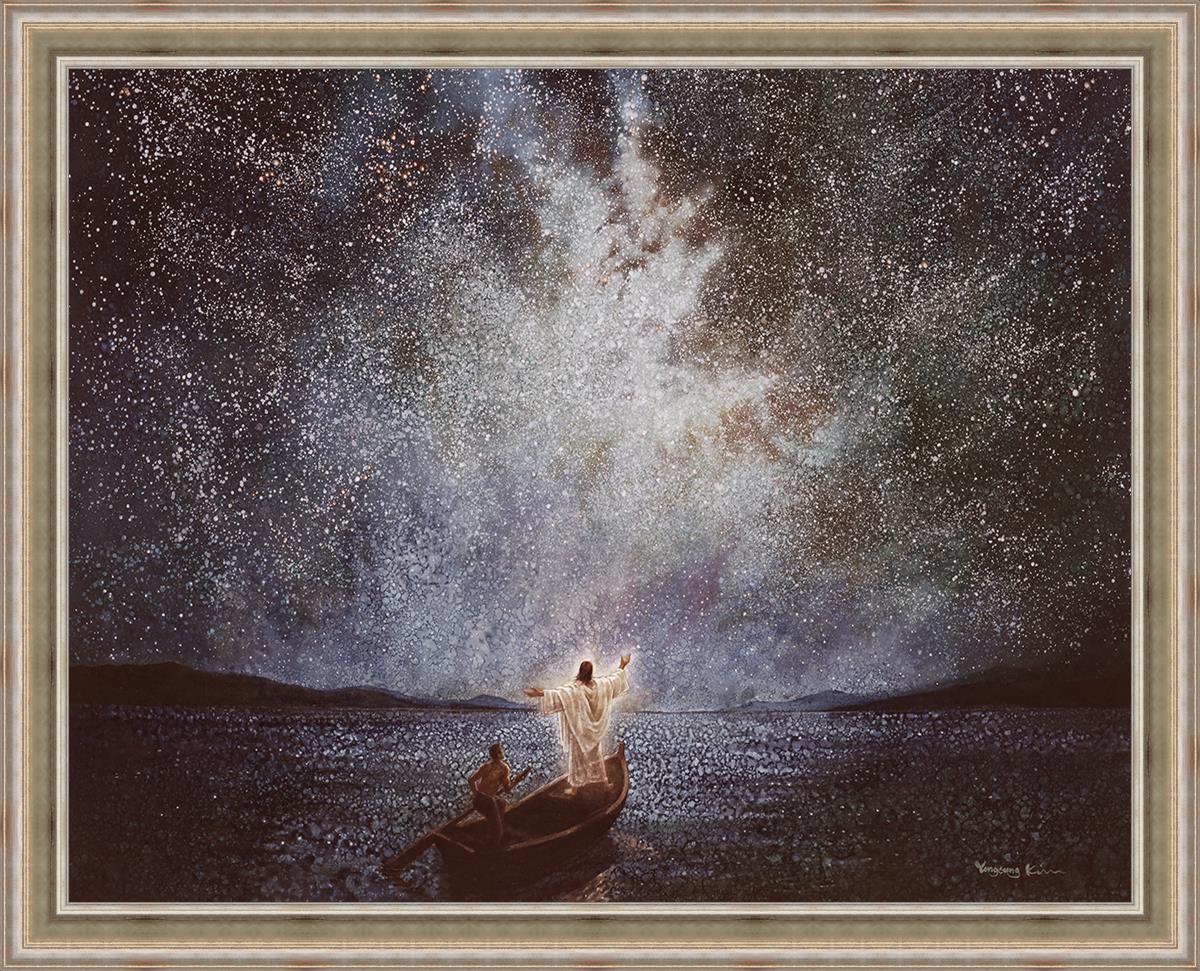 Calm and Stars Large Wall Art