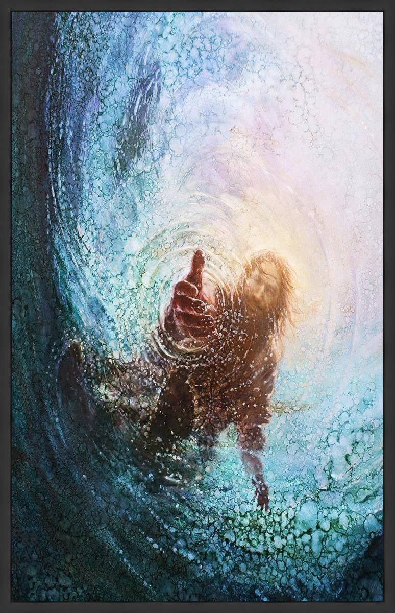 The Hand of God Large Wall Art