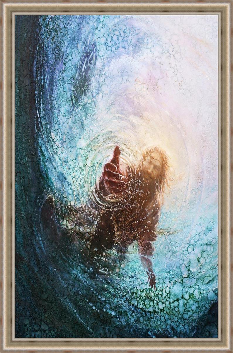 The Hand of God Large Wall Art