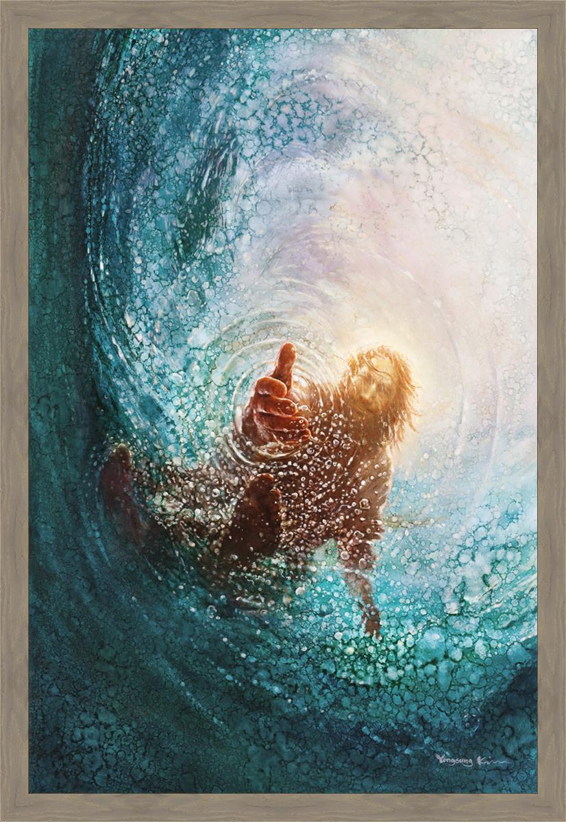 The Hand of God Large Wall Art