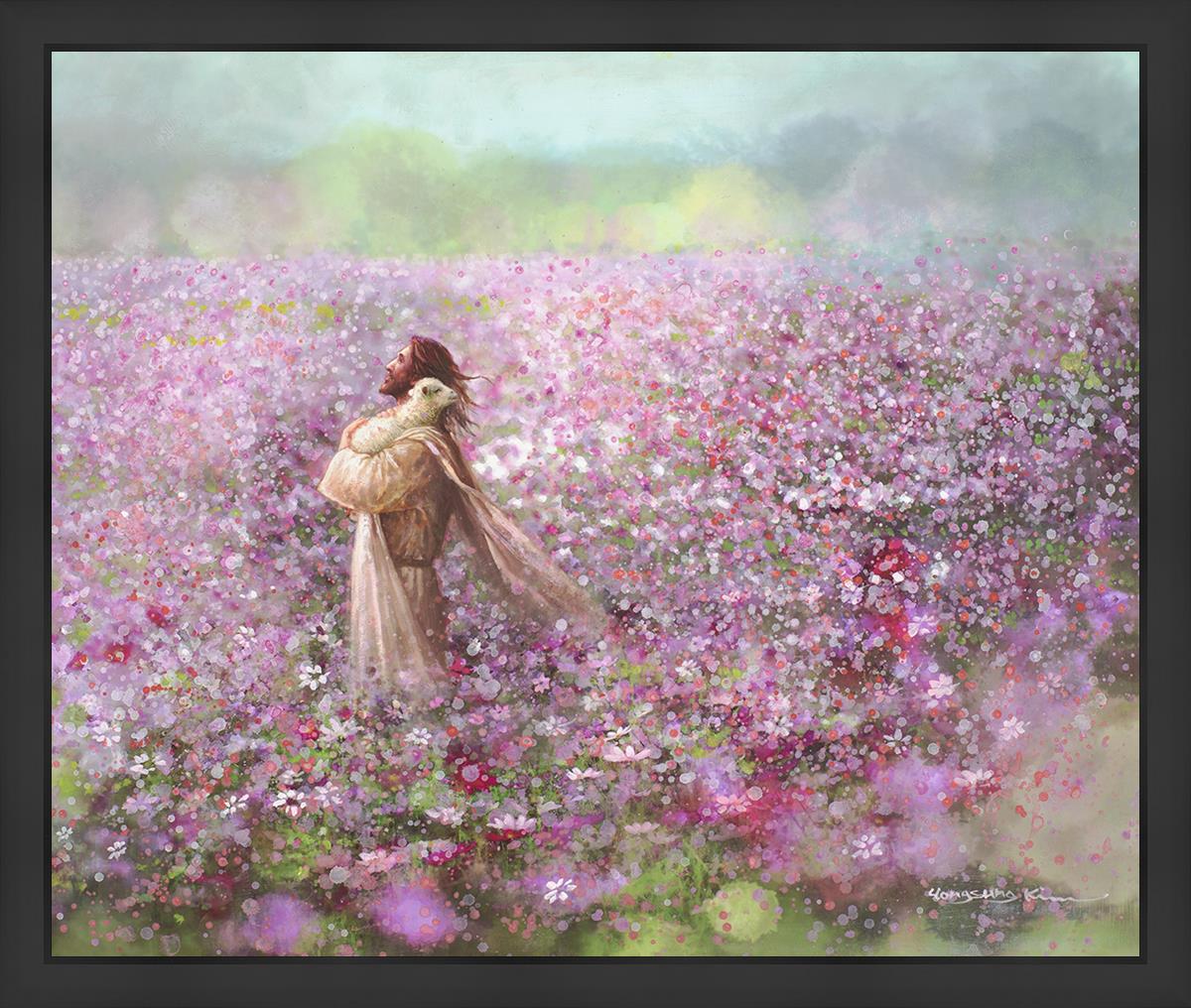 Calming Embrace Large Wall Art