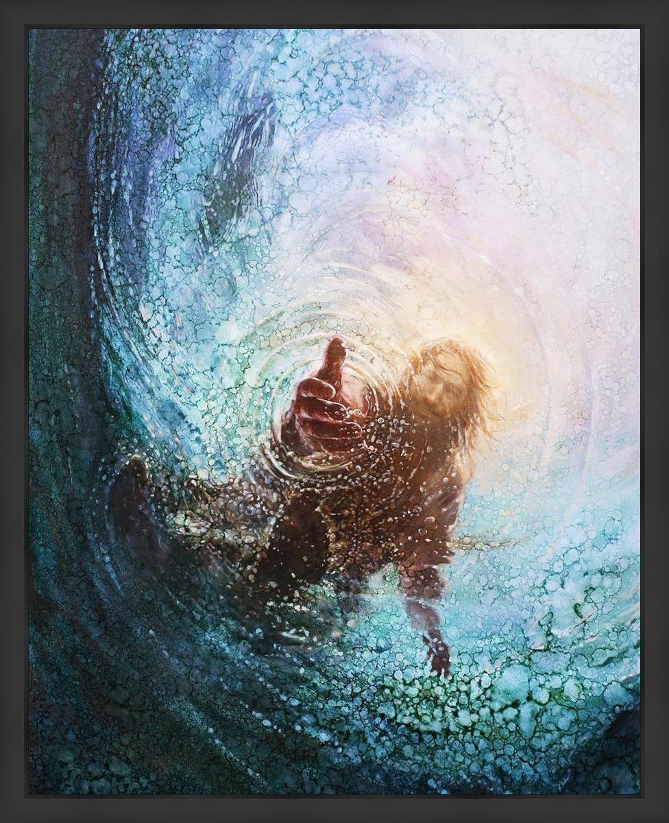 The Hand of God Large Wall Art