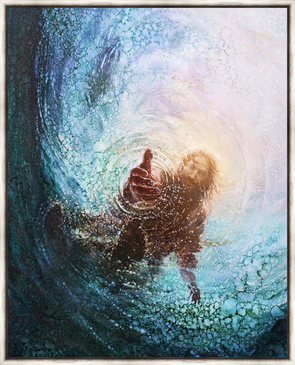 The Hand of God Large Wall Art