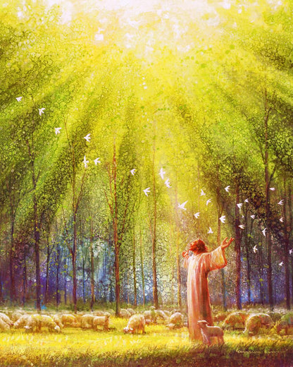 The Light of His Love by Yongsung Kim