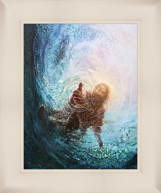 The Hand of God Painting by Yongsung Kim | Walking on Water – Christ.org