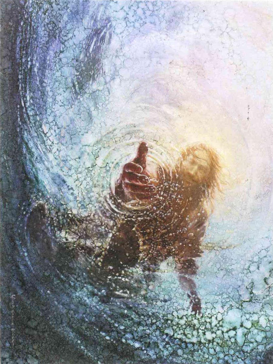 The Hand of God by Yongsung Kim