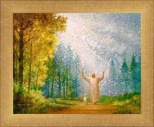 oh my father by yongsung kim jesus christ with arms outstreatched ...