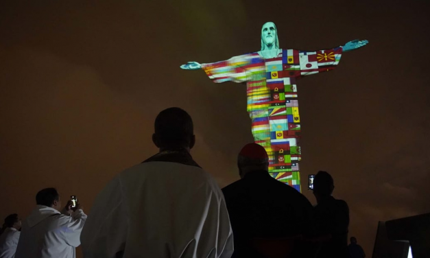 Christ the Redeemer Statue Transformed into Tribute for Nations Affected by COVID-19