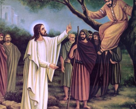 Jesus’ Dialogue with Zacchaeus
